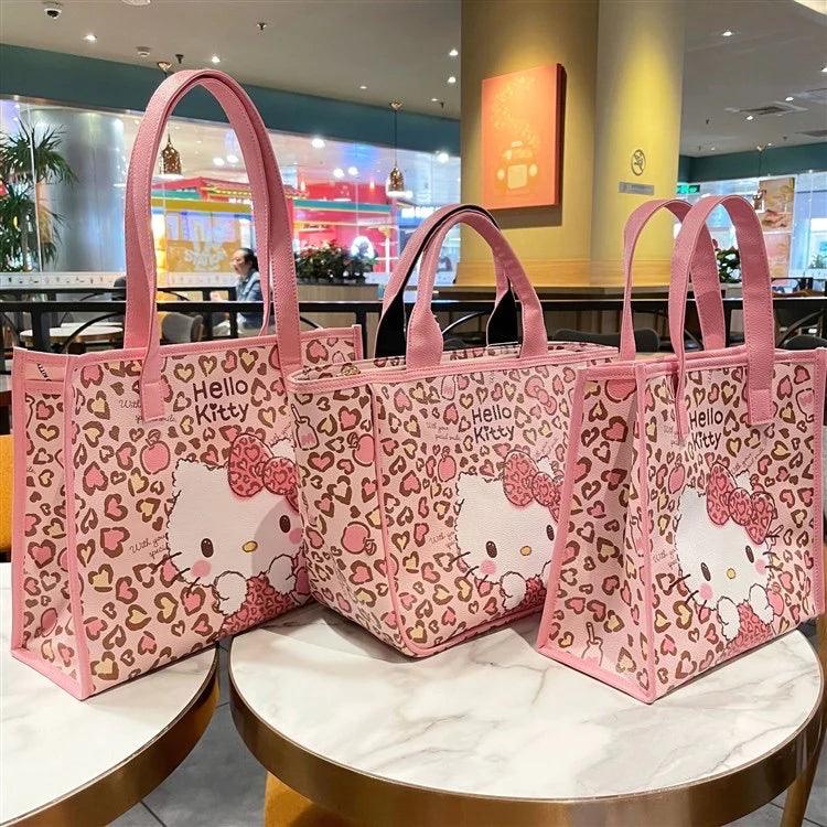 Hello Kitty Leopard Pink Bag In Kawaii Shop