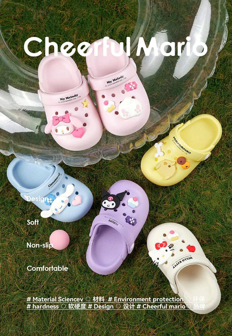 Sanrio Clogs Cute Butt Kids Shoes In Kawaii Shop