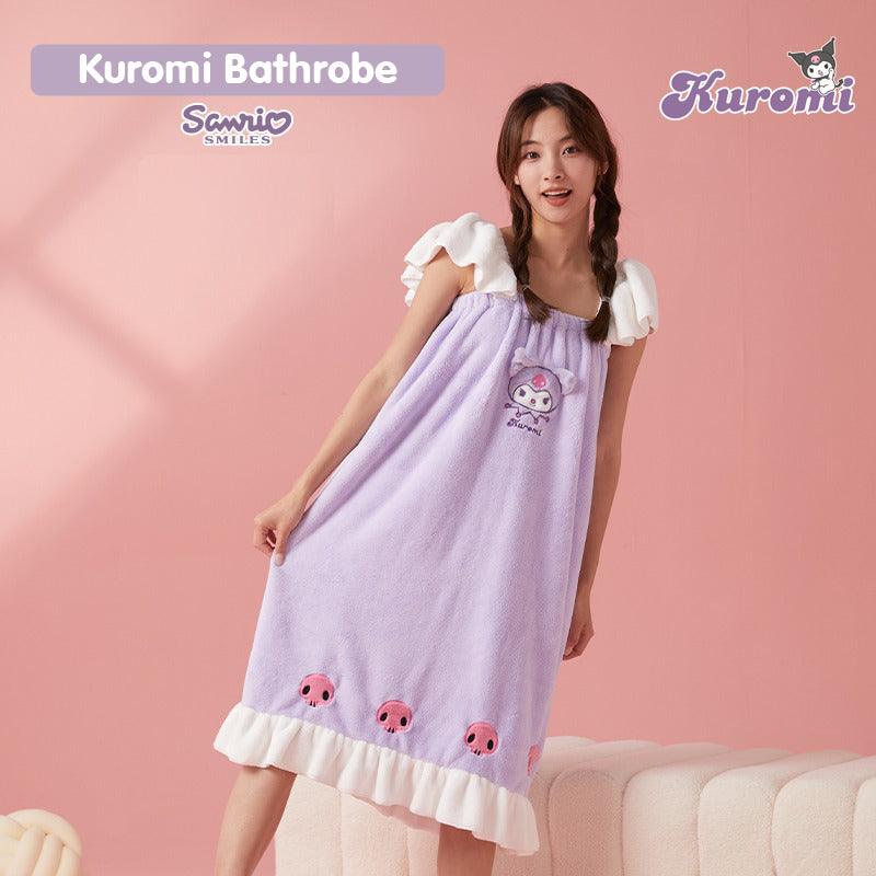 Kuromi Bathrobe In Kawaii Shop