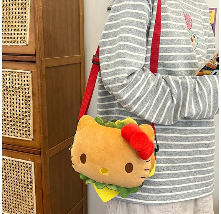 Hello Kitty Burger Shoulder Bag In Kawaii Shop
