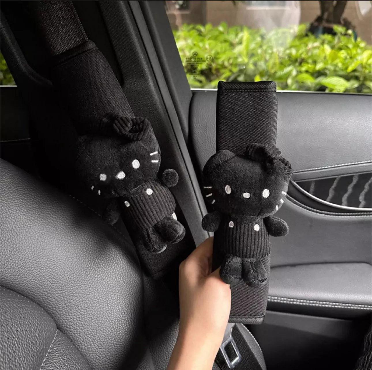 Hello Kitty Car Seat Belt Cover In Kawaii Shop