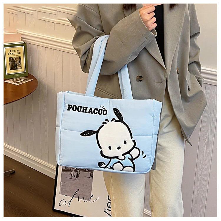 Sanrio Down filled Shoulder Tote Bag In Kawaii Shop