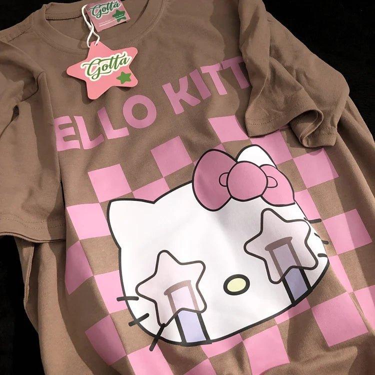 Hello Kitty Oversized Shirt In Kawaii Shop